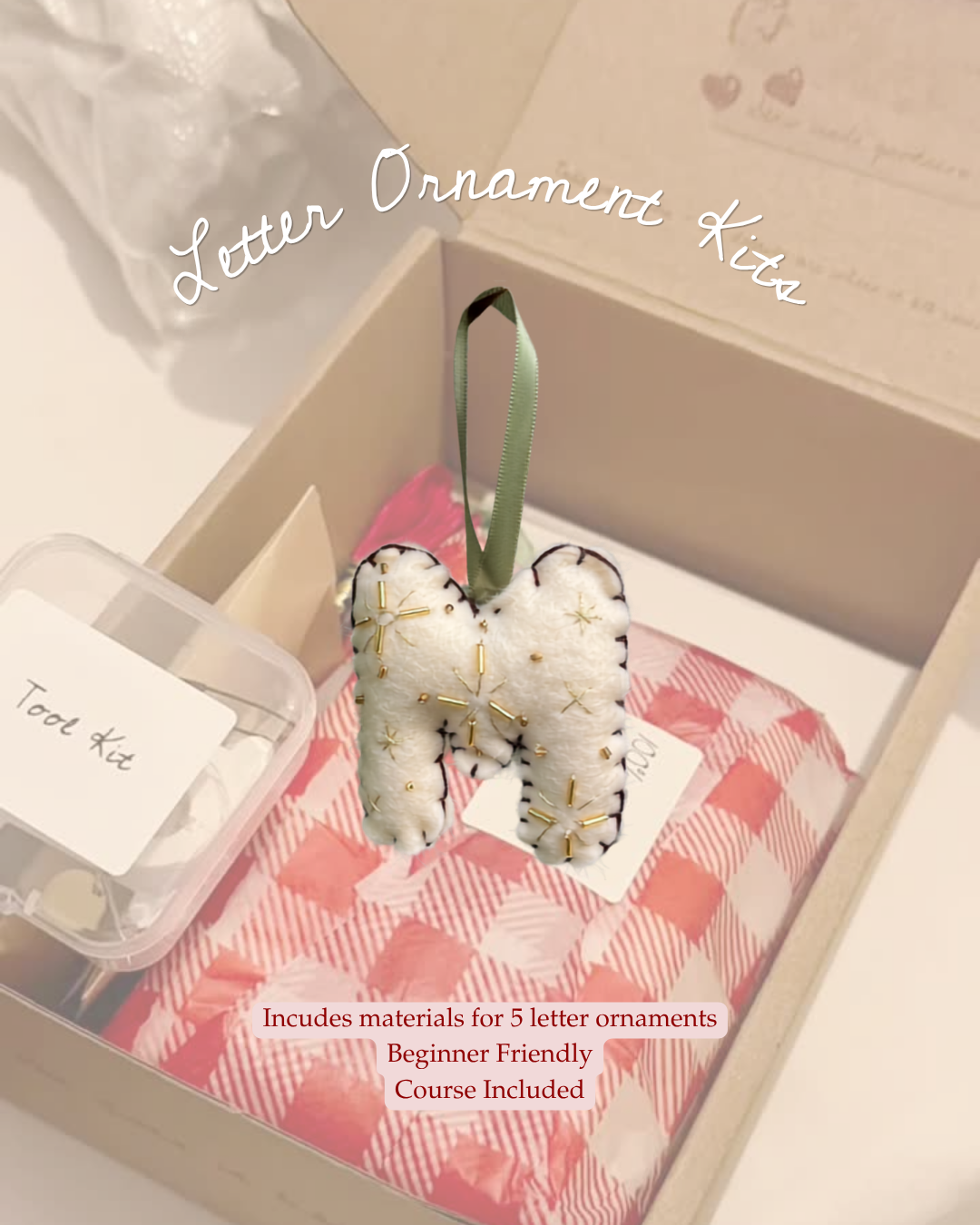 DIY CHRISTMAS ORNAMENT KIT